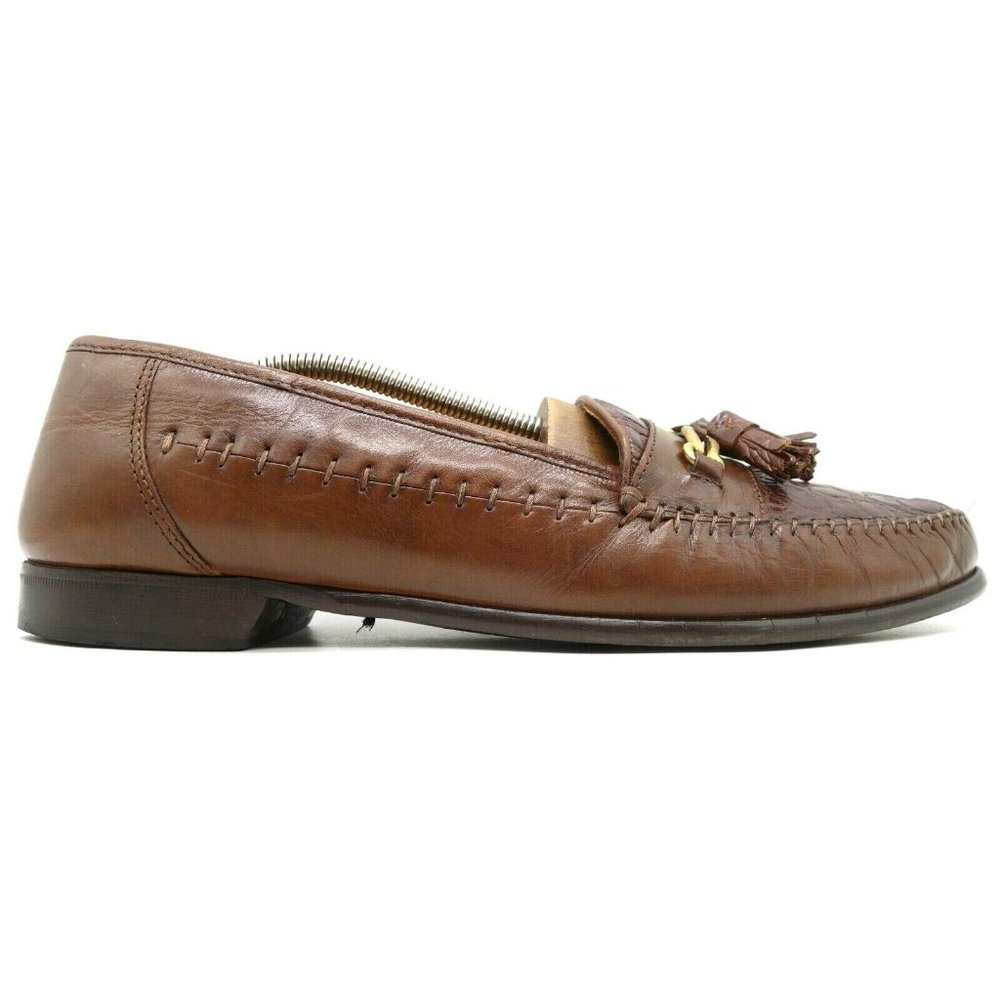 Brass Boot Brown Loafers Shoes Mens 11 B